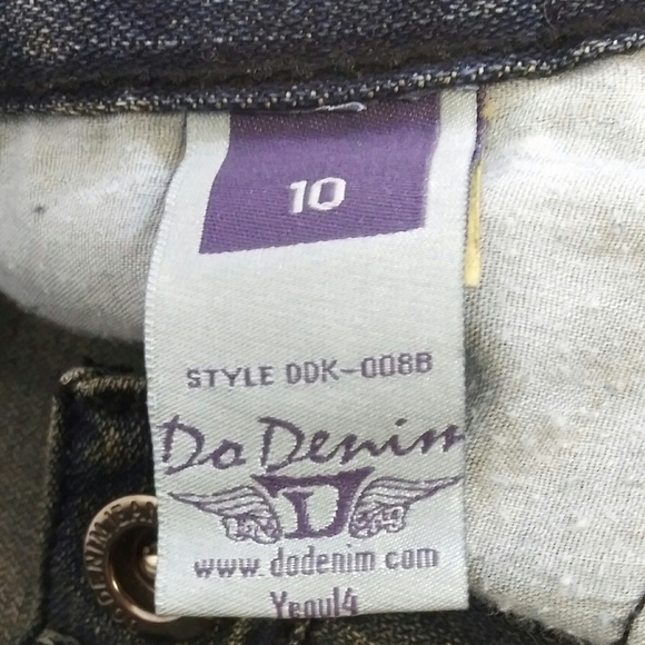DODENIM Since 2004 Dark Fade Wash Blue Jeans - Picture 7 of 8
